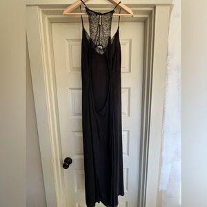 Zara Backless Lace Detail Dress